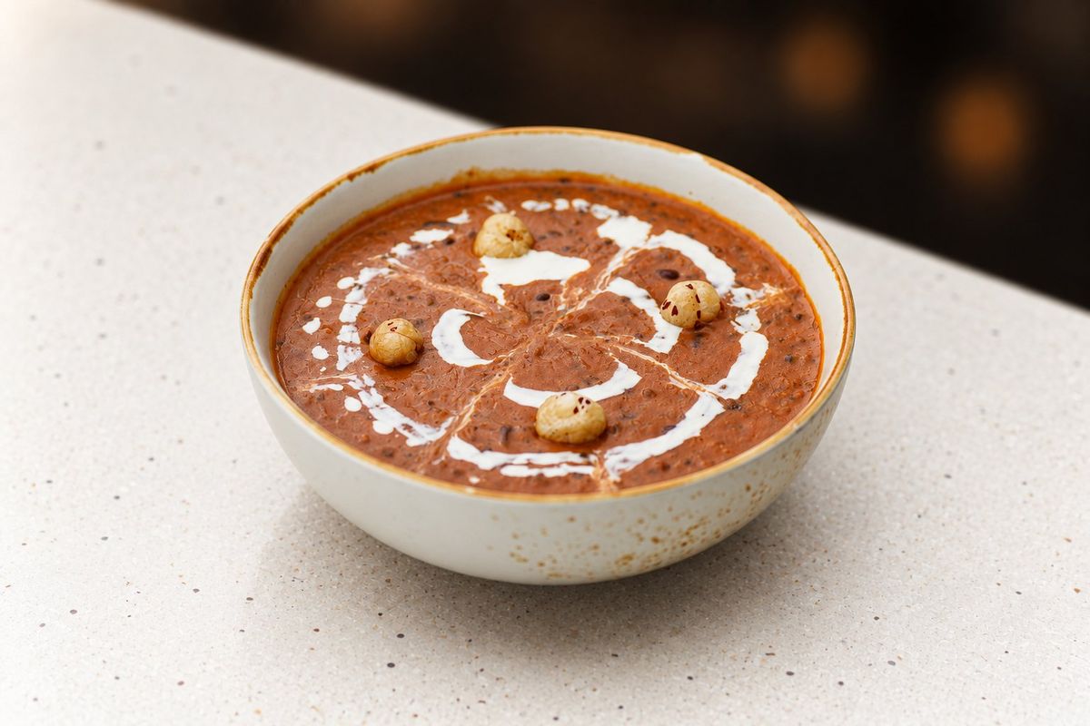 Dal Makhani — plated at Levitate