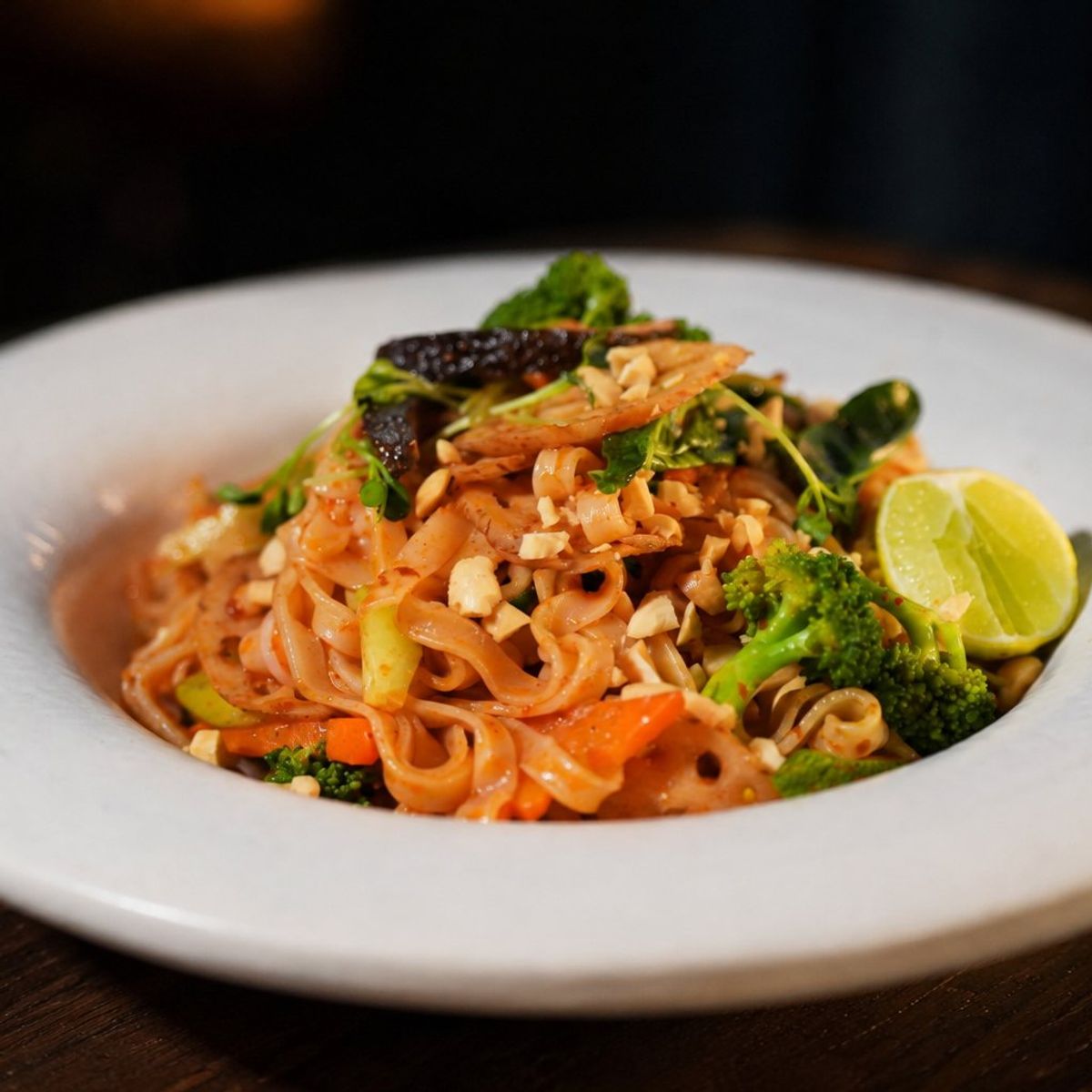 Pad Thai from the wok