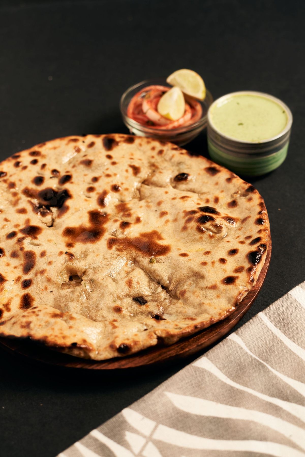Tandoori Roti — plated at Levitate